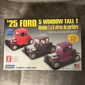 NIB Lindbergh ‘25 Ford 5 Window Tall T Model Kit